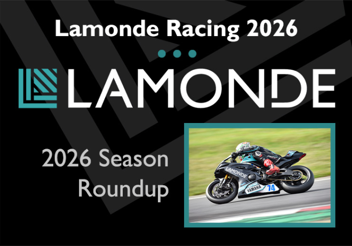 Lamonde Racing - Tom Vaughan Takes Third in 2026 BEMSEE Clubman 600 Championship