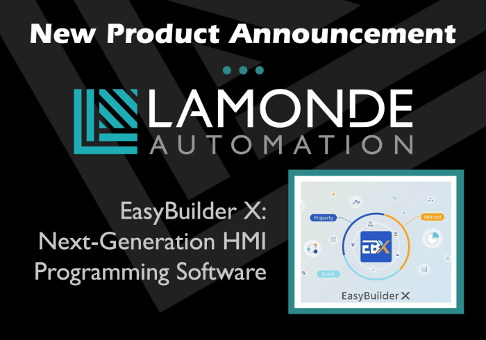 Weintek New Product Announcement: EasyBuilder X: Next-Generation HMI Programming Software