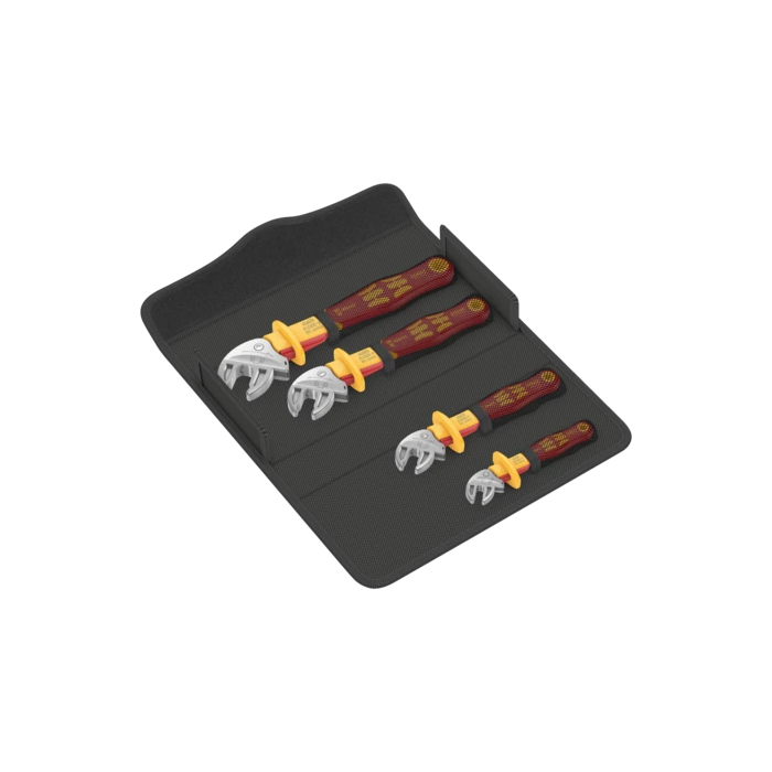 05020170001 WERA 6004 Joker VDE 4 Set 1 VDE-insulated self-setting spanner set
