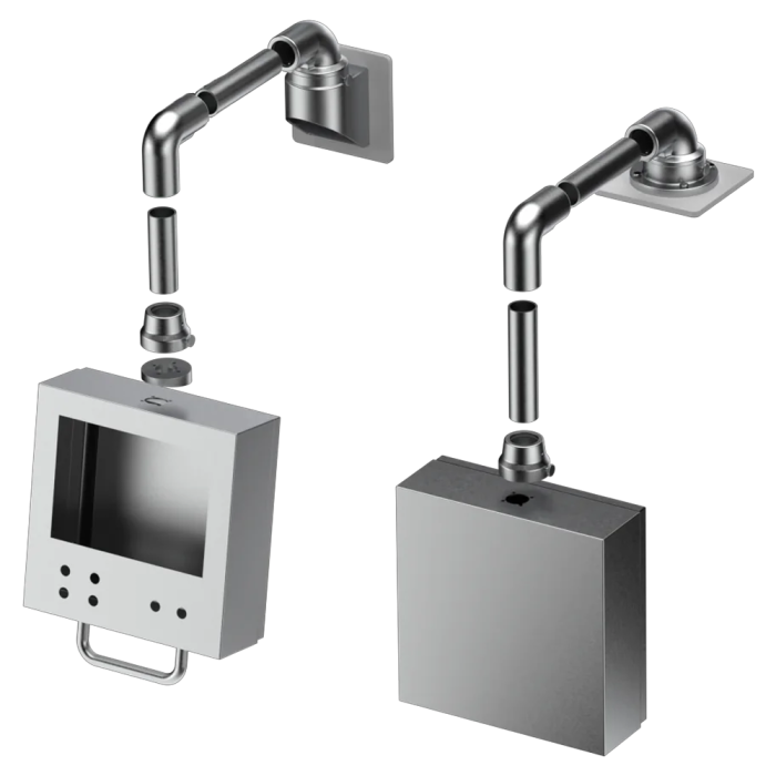 IP150.300.300.K1.01 Teknokol Stainless Steel Enclosure