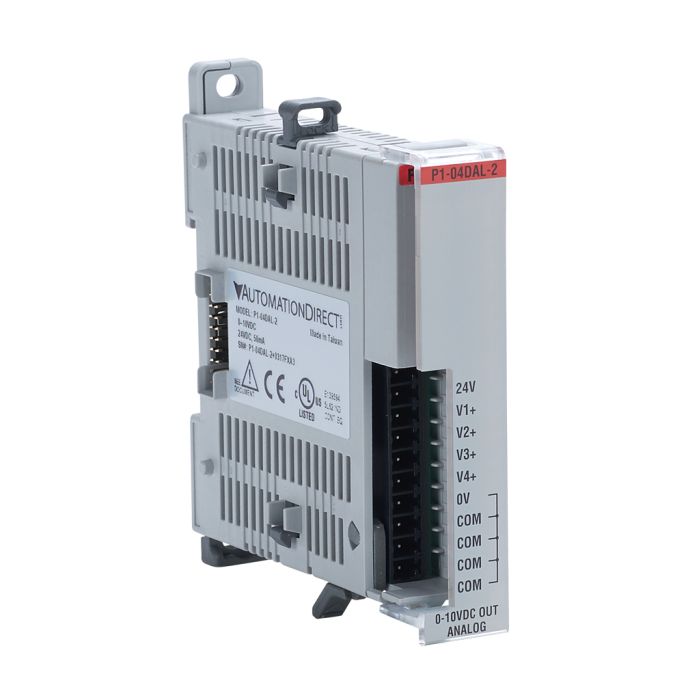 Productivity1000 analog output module, 4-channel, voltage, 12-bit ...
