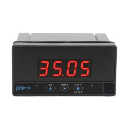 ProSense digital panel meter, 1/8 DIN, 4-digit red LED, analog, RTD ...