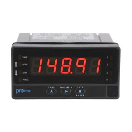 ProSense digital panel meter, 1/8 DIN, 5-digit tri-color (red, green ...