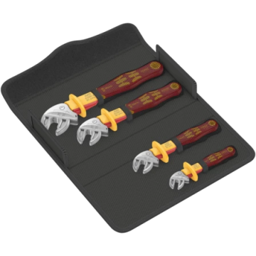 05020170001 WERA 6004 Joker VDE 4 Set 1 VDE-insulated self-setting spanner set
