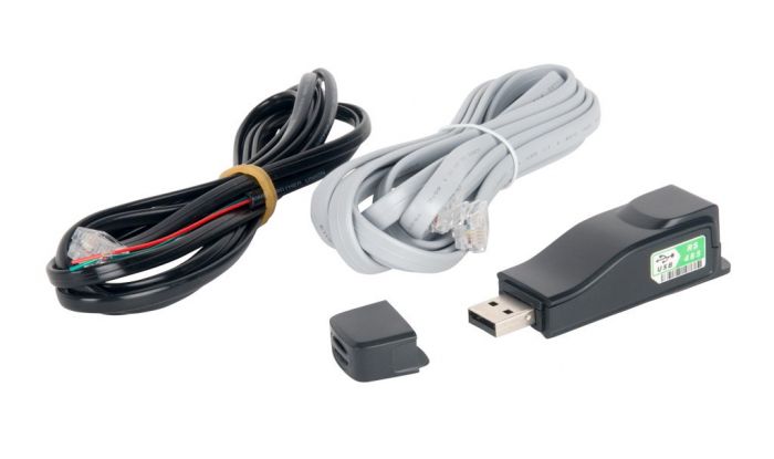 tolv Kæledyr krone PC adapter, USB A to RS-485 (RJ45/RJ12). For use with GS series AC drives,  SureServo servo drives, SOLO process controllers, CLICK PLCs and P3-550 PLC.